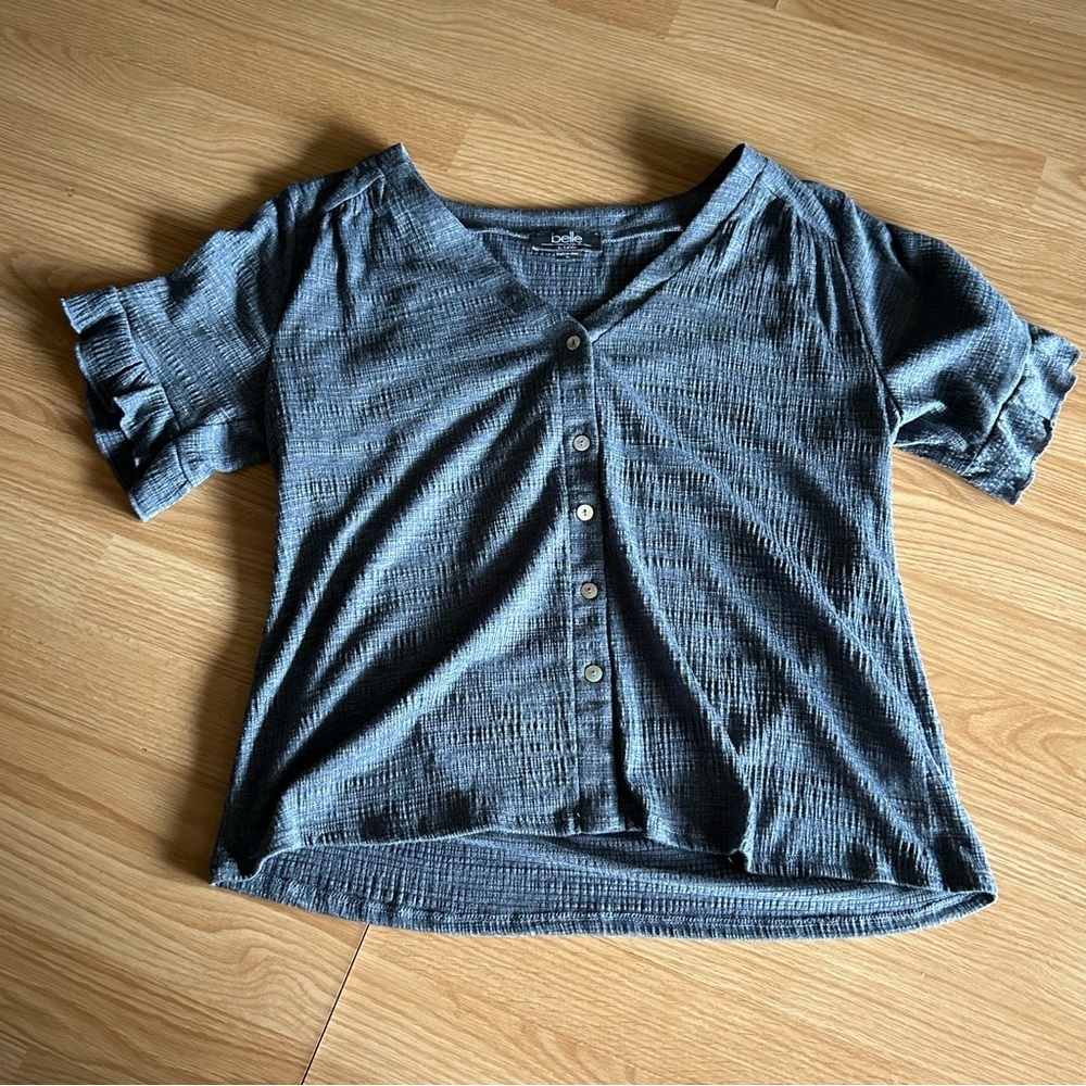 Belle by Belldini Buttoned Blouse Women’s Medium